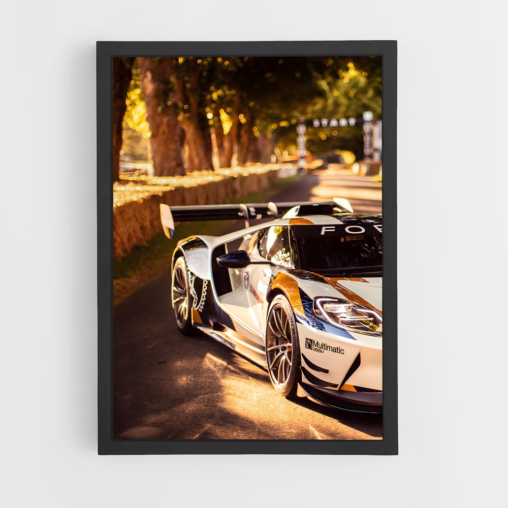 Poster Vitesse élégance prestigieux – affiche Ford (vue 2)